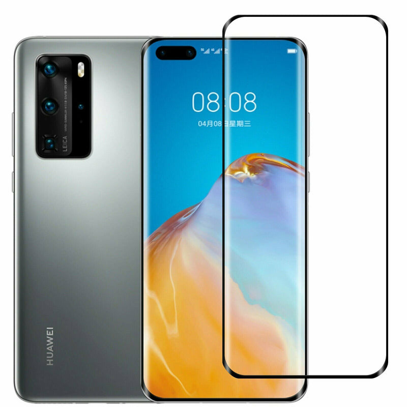 3D Curved Full Coverage Tempered Glass Protector For Huawei P40 Pro