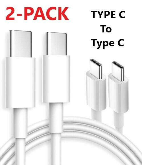 2X Fast Charging Usb C To Type C Cable Cord Charger For Samsung Galaxy S10 S20