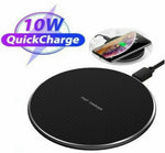 Qi Wireless Fast Charger Charging Pad Dock For Samsung Iphone Android Cell Phone
