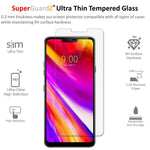 2X Superguardz Tempered Glass Screen Protector Guard Shield For Lg G7 Thinq