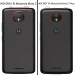 Soft Flexible Rubber Tpu Gel Cover For Motorola Moto C Phone Case Black