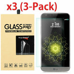 3 Pack Premium Real Tempered Glass Film Screen Protector For Lg G5
