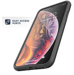 Iphone Xs Max Wallet Case Cover Protective Credit Card And Id Holder Black